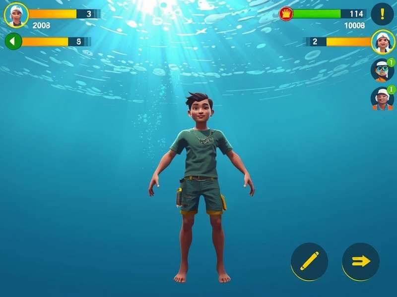 Ocean Odyssey Glide character customization options